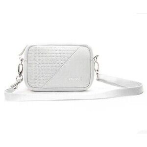 VOORAY Sidekick Crossbody Bag GRAY MOTO Women’s purse adjustable strap bag New
